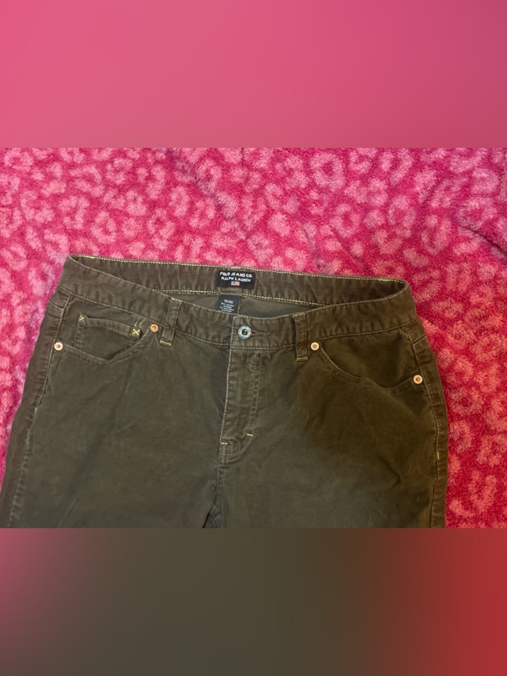 Ralph Lauren Corduroy Pants in brown